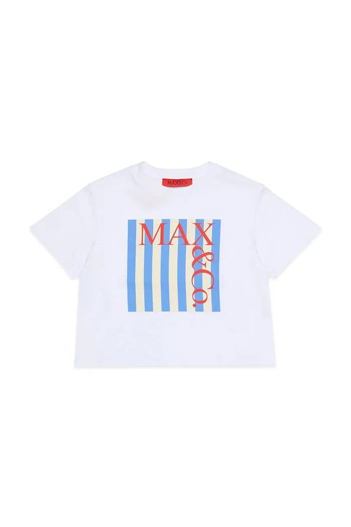 Детска памучна тениска MAX&Co. MAXT31F T-SHIRT