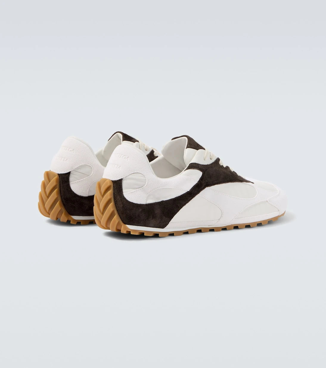 Bottega Veneta - Orbit Flash suede-trimmed sneakers