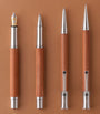 Graf von Faber-Castell Wood and Platinum-Plated Classic Propelling Ballpoint Pen
