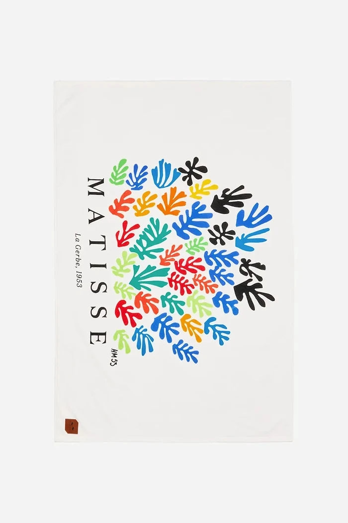Slowtide x Henri Matisse Pamuklu Plaj Havlusu 100 x 150 cm
