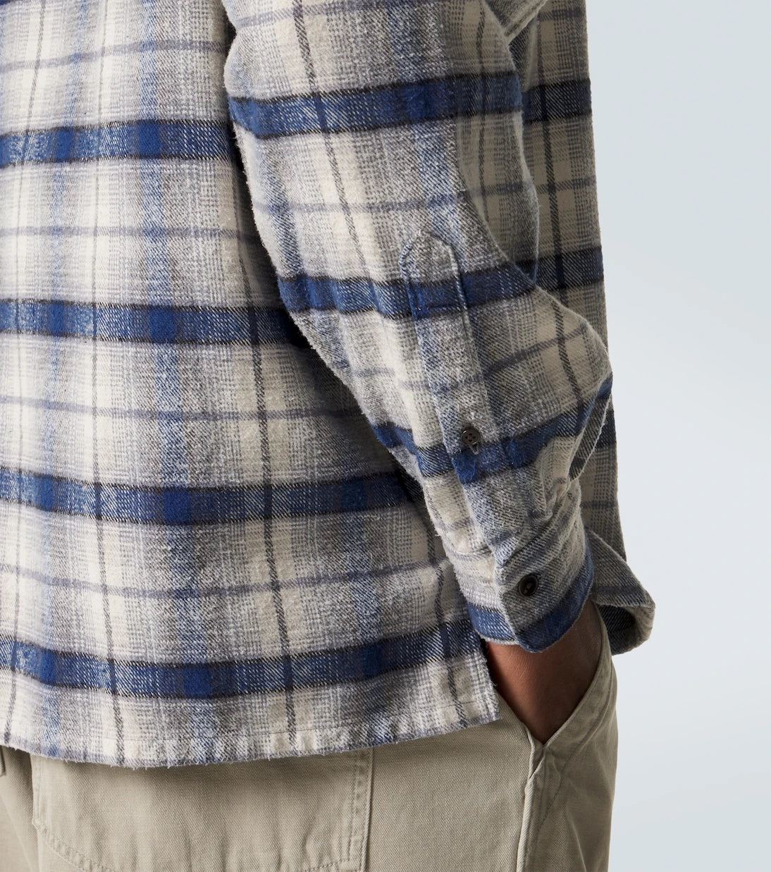 A.Presse - Vintage checked cotton and silk-blend shirt