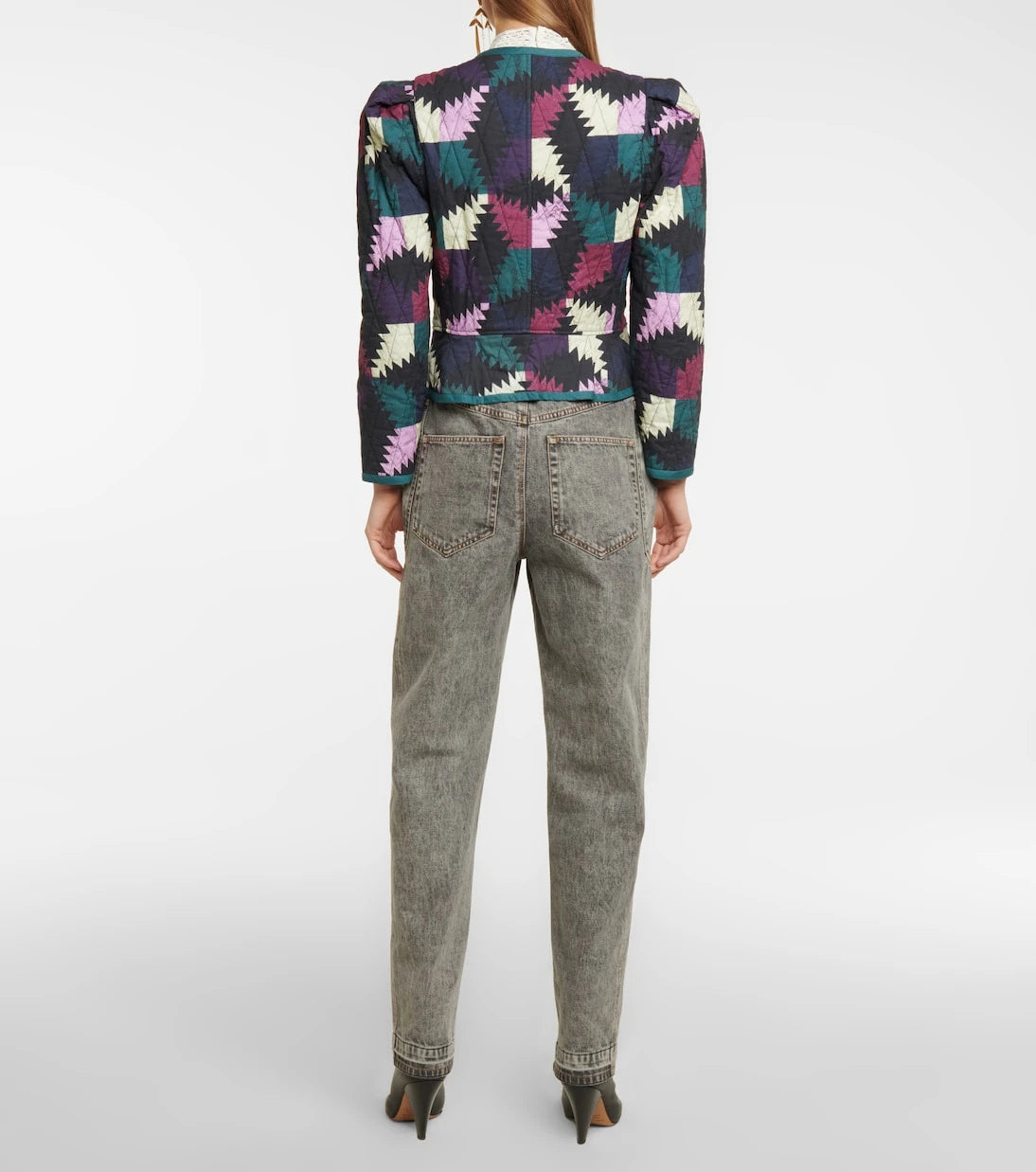 Marant Etoile - Hafileal printed cotton jacket