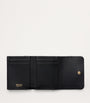 Prada Black Small Leather Triangle Wallet