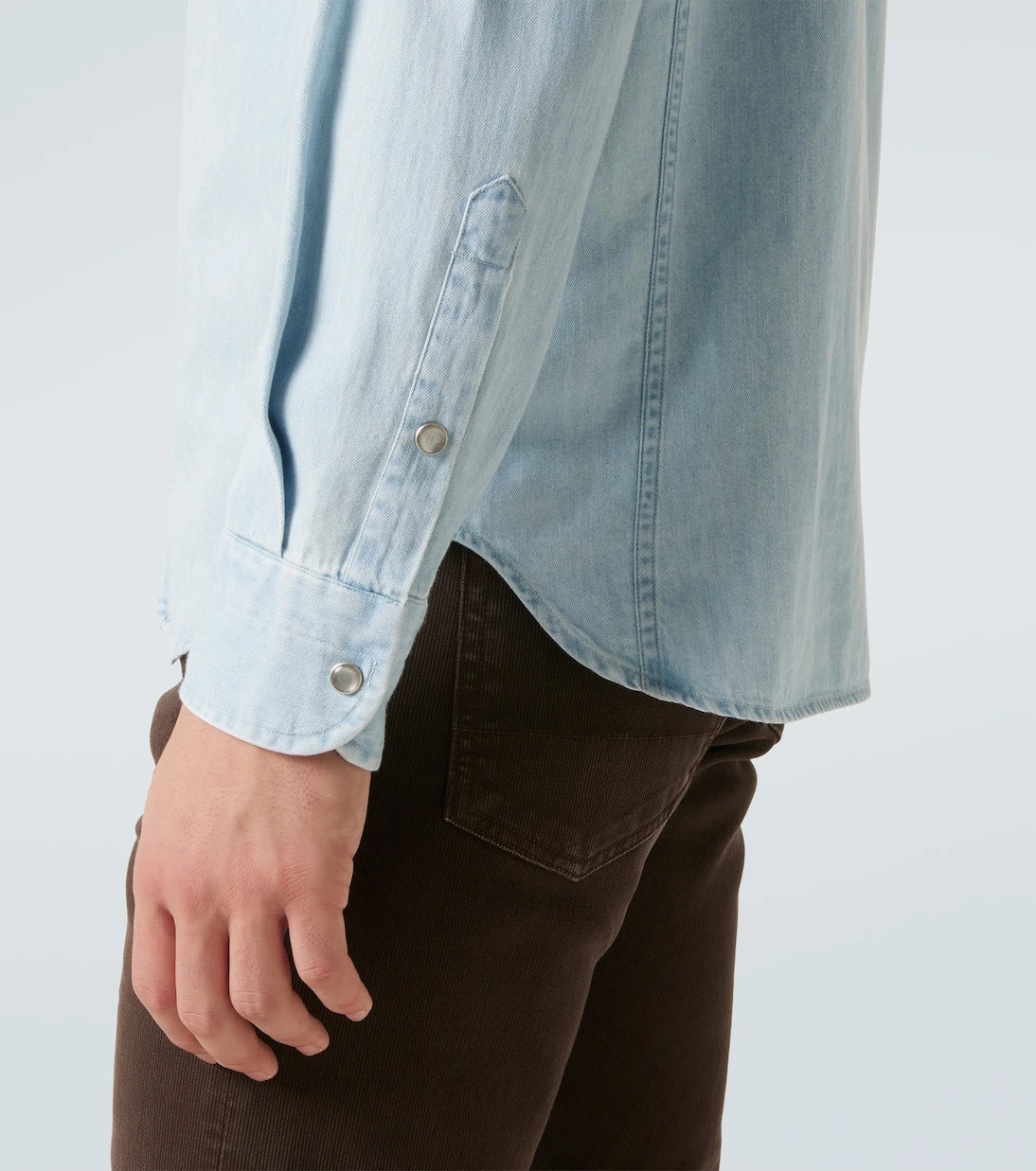 Tom Ford - Cotton chambray shirt