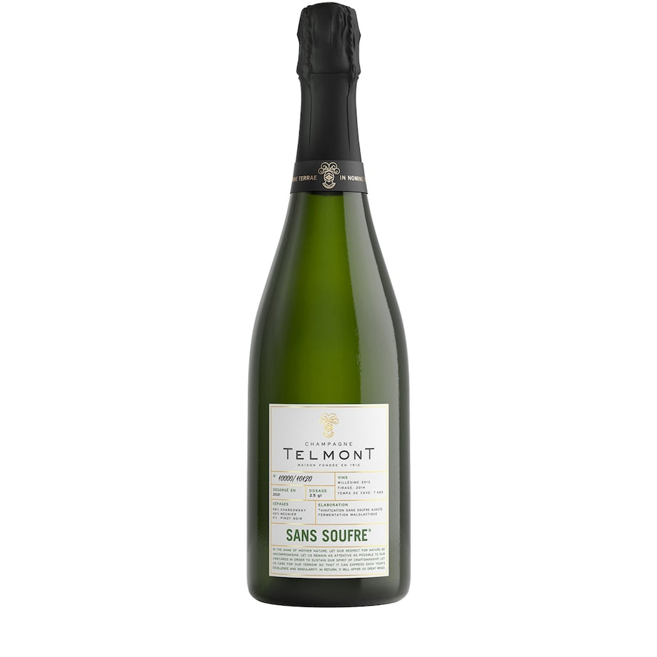 Champagne Telmont Telmont Sans Soufre Champagne (75cl) – Champagne, France