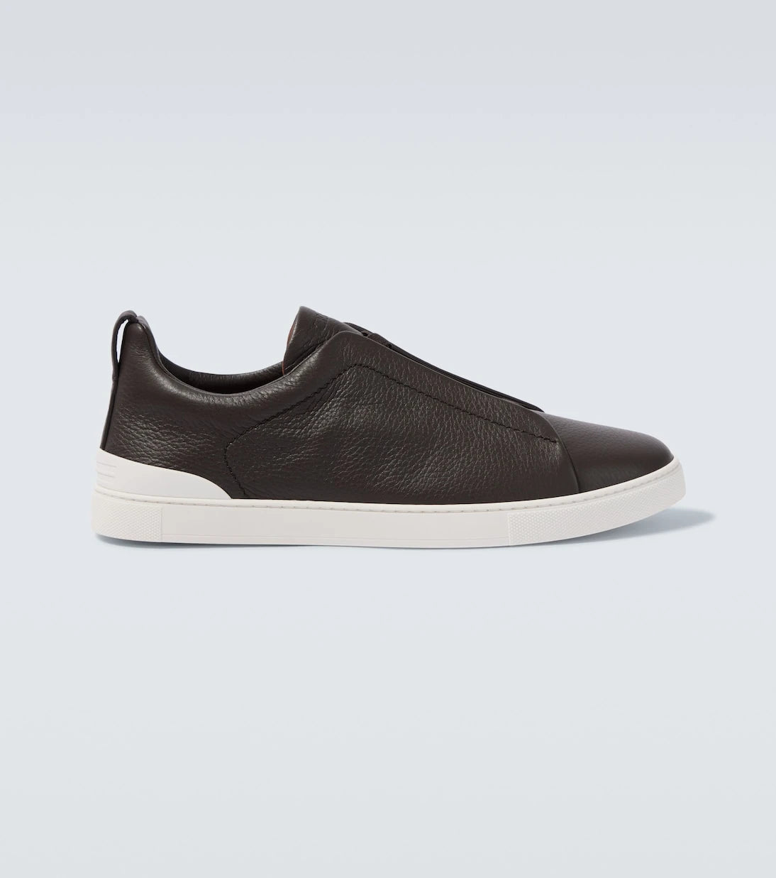 Zegna - Triple Stitch leather sneakers