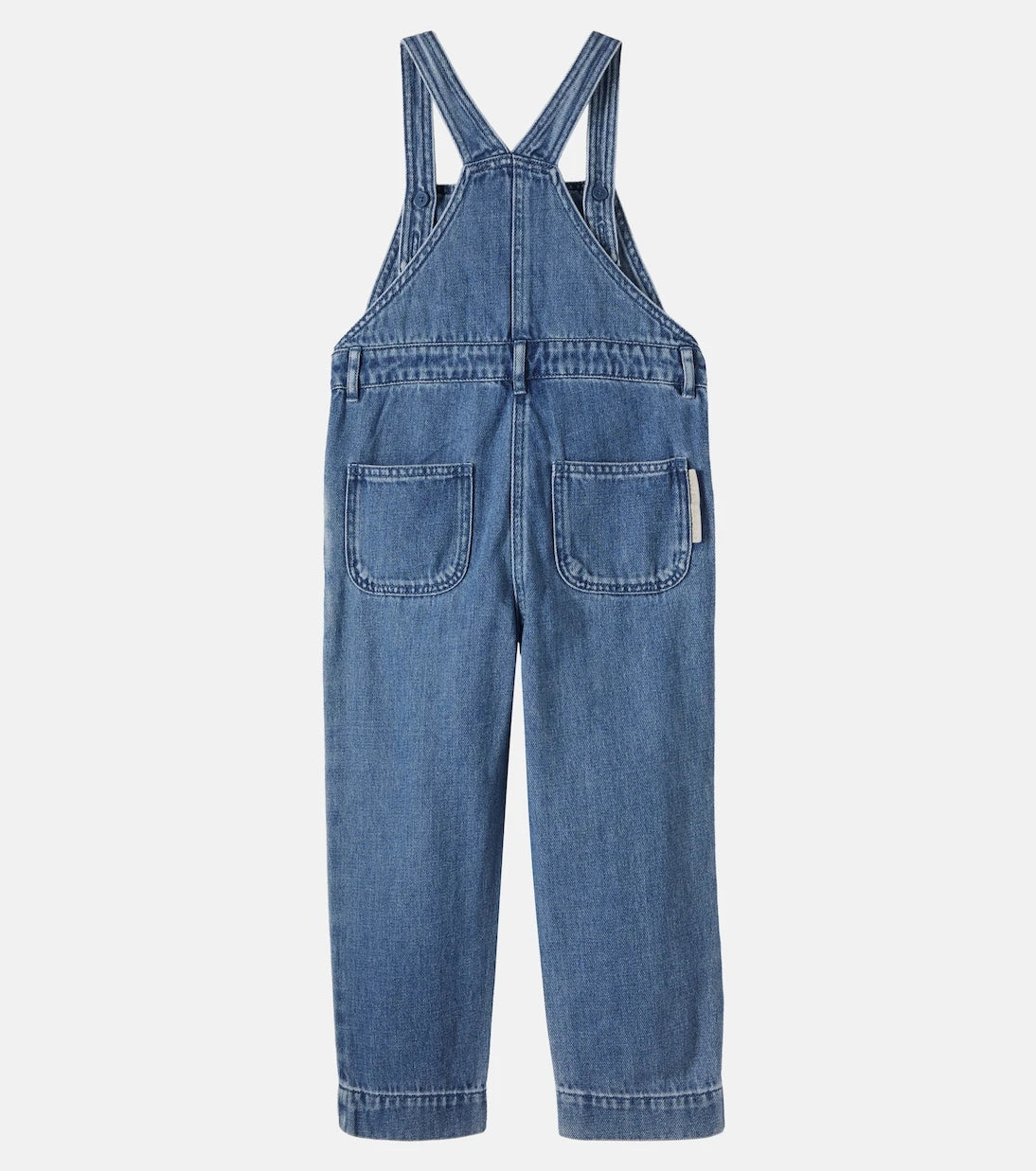 Stella McCartney Kids - Patch-appliqué denim overalls