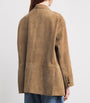 Weekend Max Mara Beige Suede Blazer