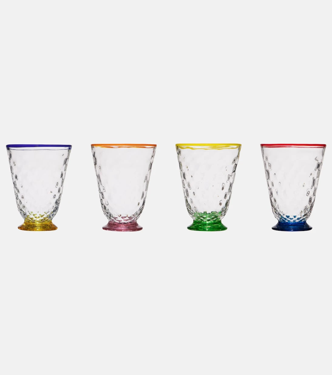 La DoubleJ - Quilted set of 4 glasses