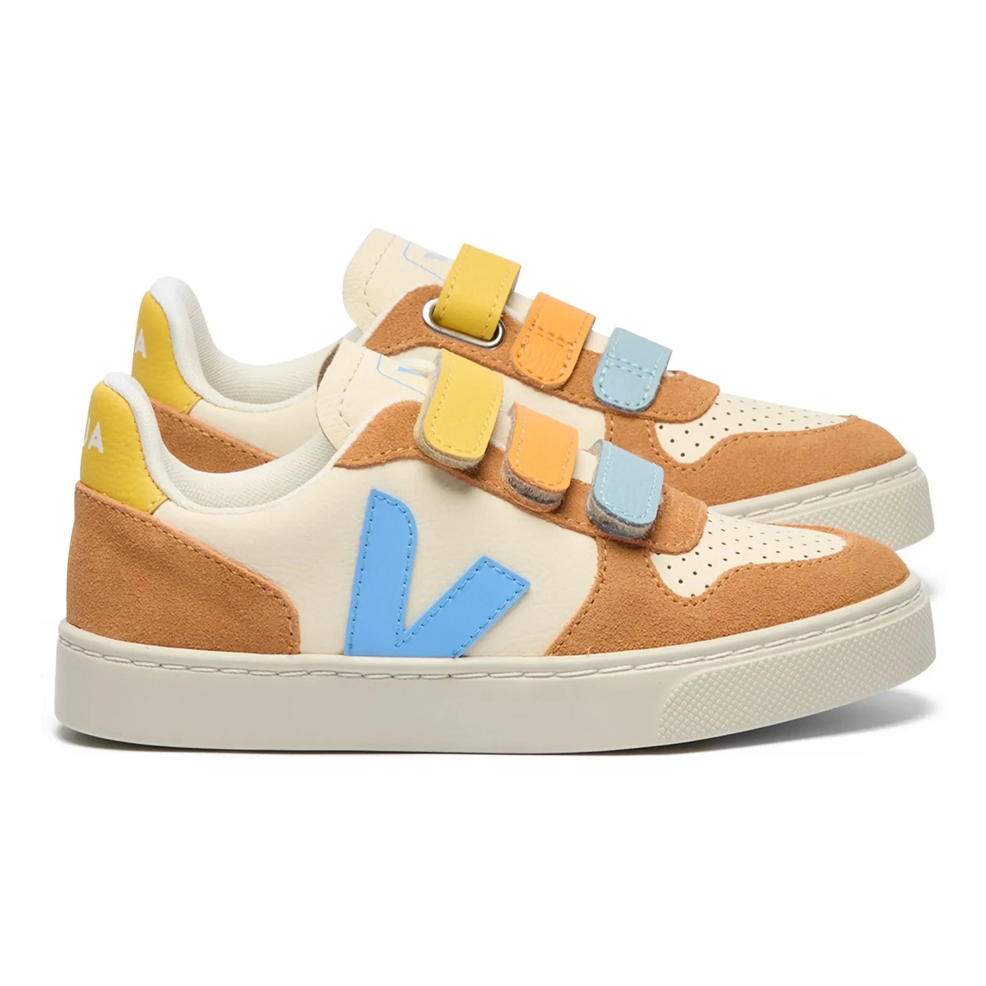 Veja - Scratch Sneakers Small V-10 Leather  | Orange