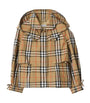 Burberry Kids Check Hooded Trench Coat (3-12 Years)