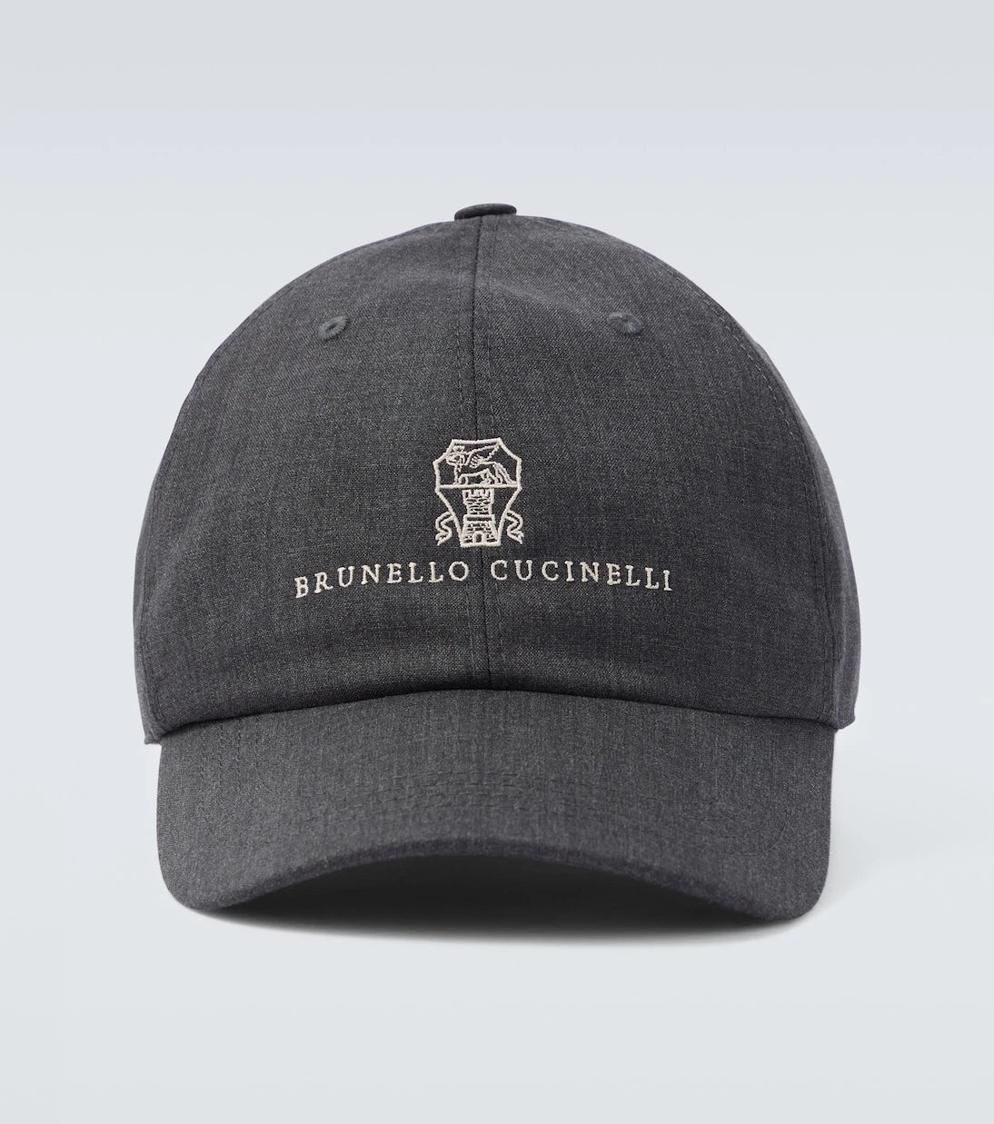 Brunello Cucinelli - Logo virgin wool baseball cap
