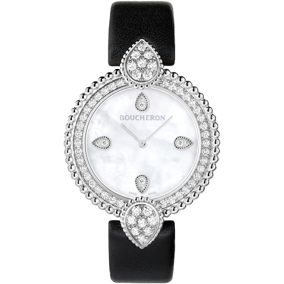 Steel and Diamond Serpent Bohème Watch 32mm