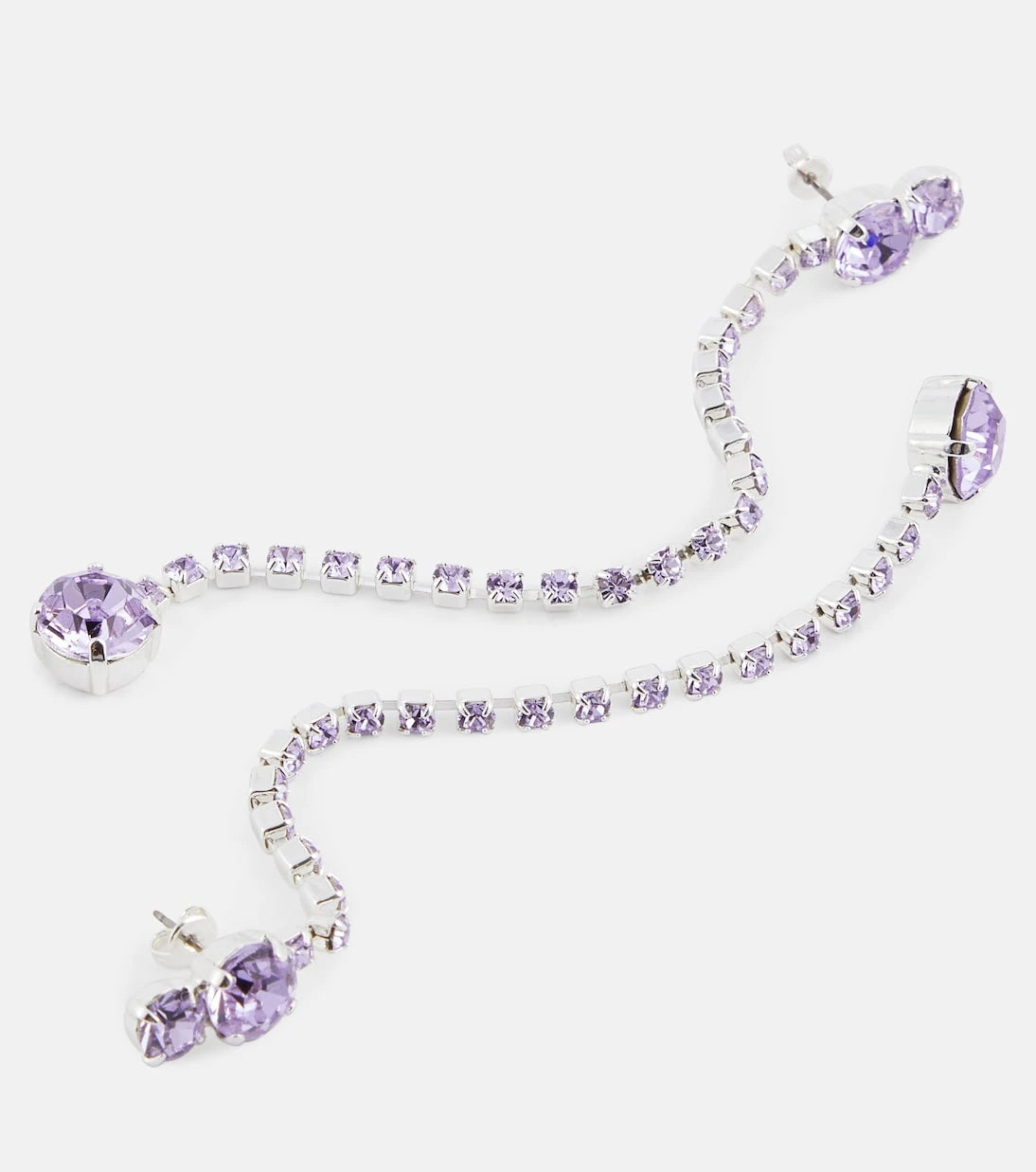 Magda Butrym - Crystal-embellished drop earrings