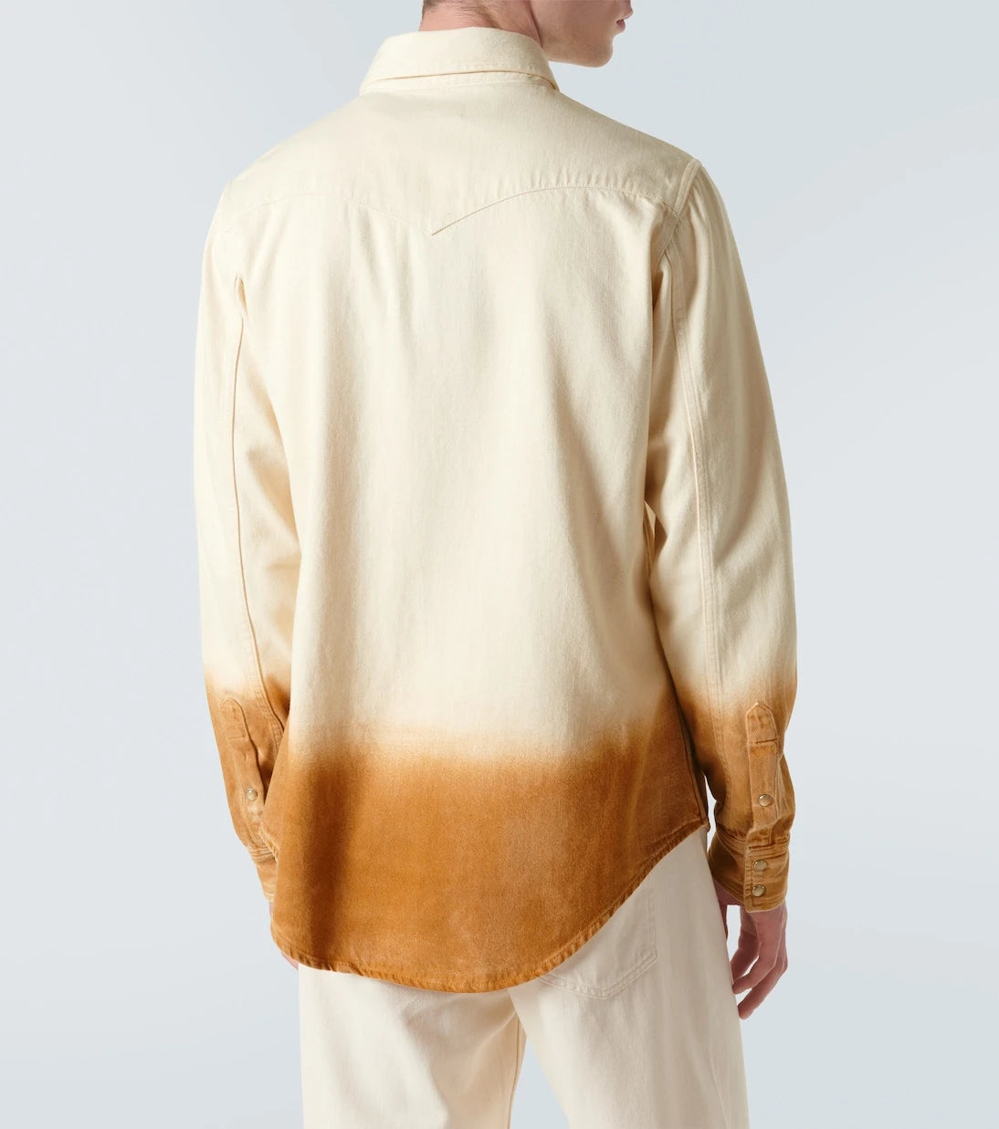 Alanui - Bright Hues printed denim shirt