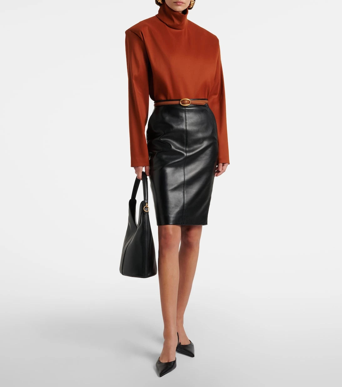 Saint Laurent - Silk-blend top