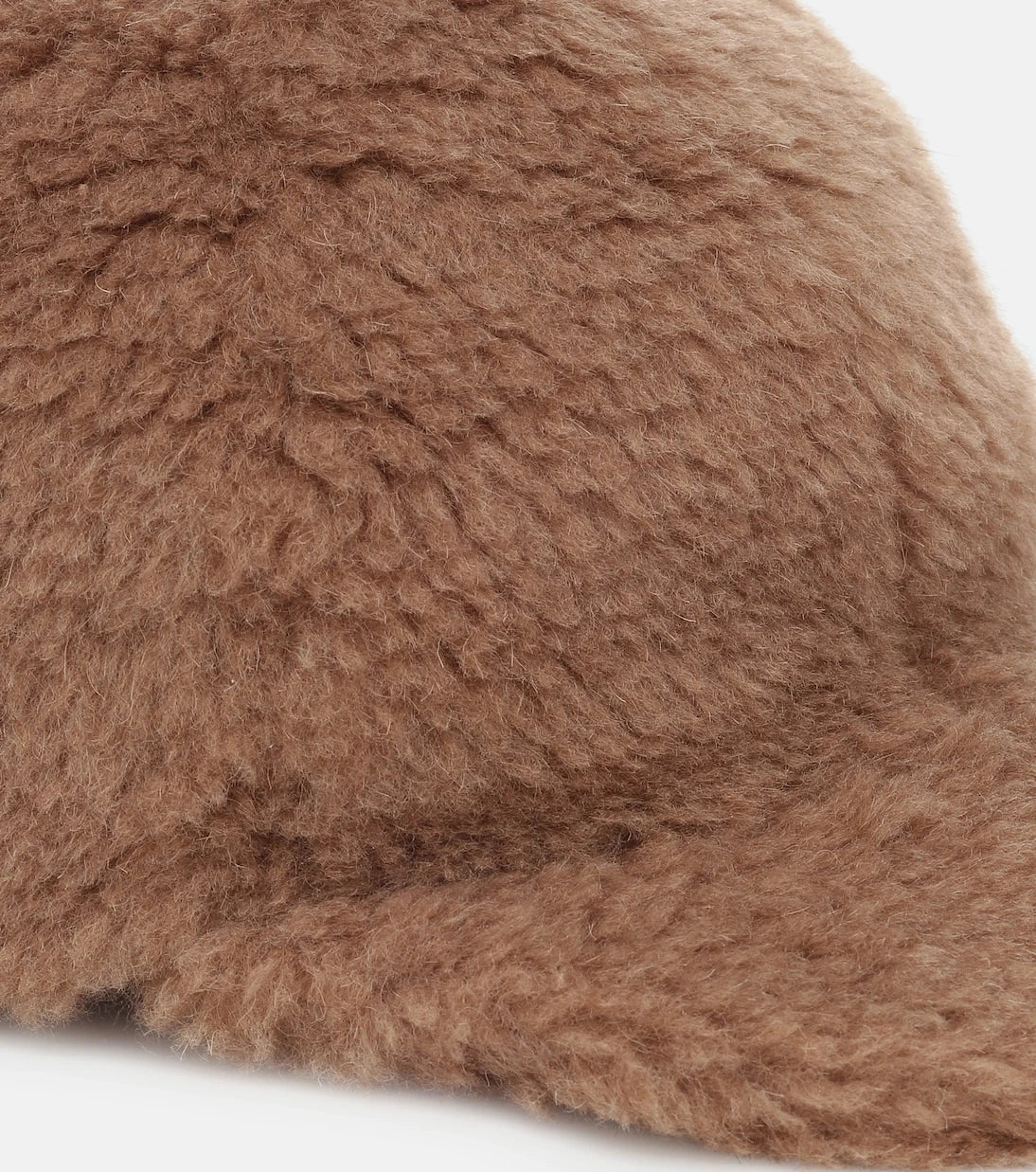 Max Mara - Edit camel hair and silk baseball cap