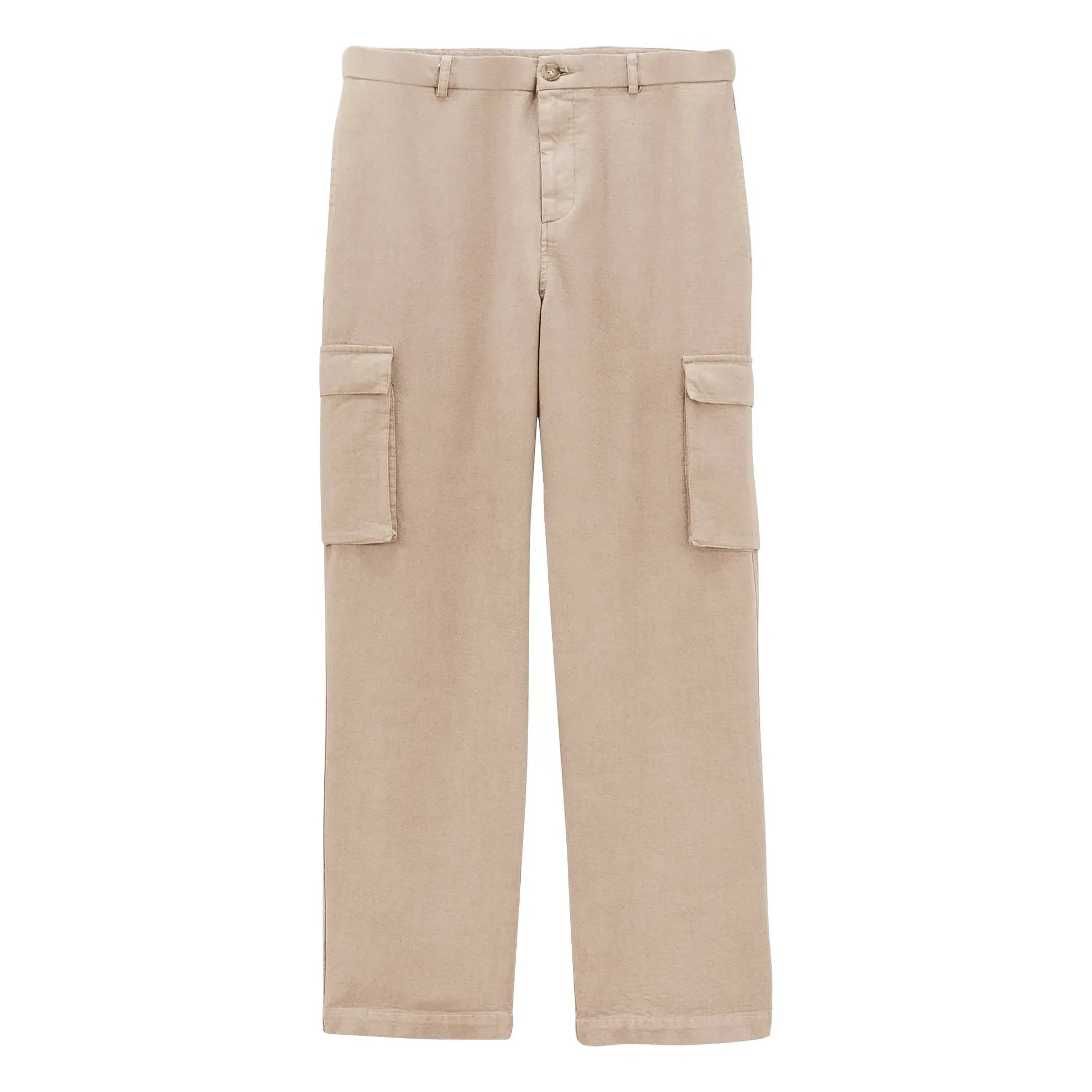 Noyoco - Organic Cotton Cargo Pants | Beige