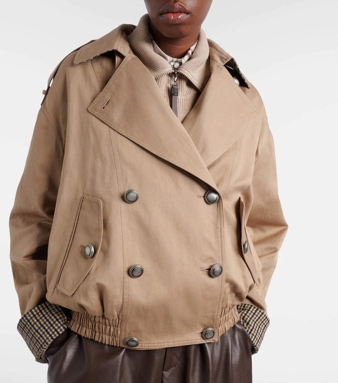 Brunello Cucinelli - Cotton and linen jacket