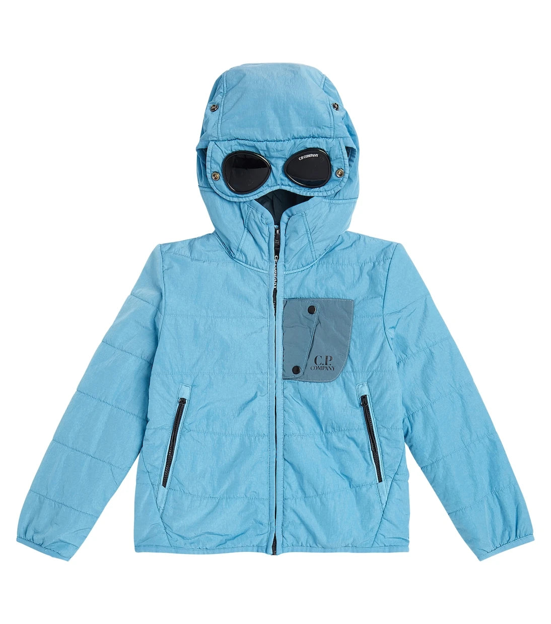 C.P. Company Kids - Chrome-R Goggle padded jacket