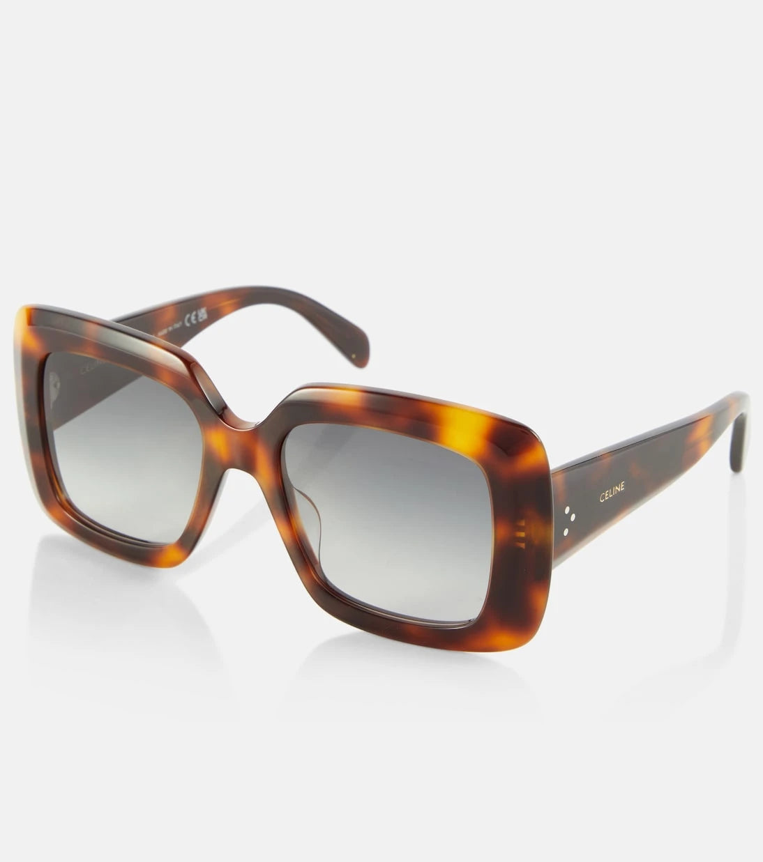 Celine Eyewear - Bold 3 Dots square sunglasses