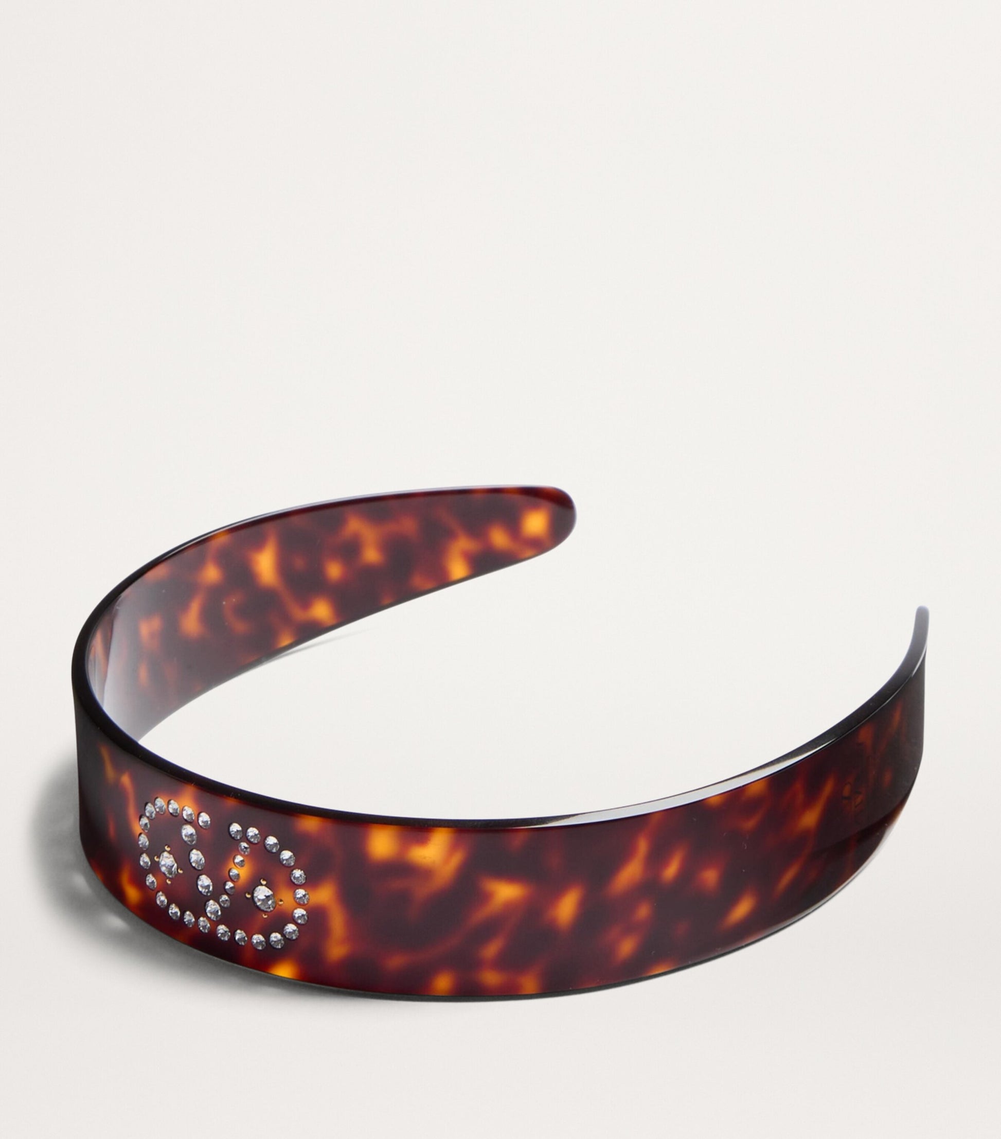 Valentino Garavani Brown VLogo Signature Headband