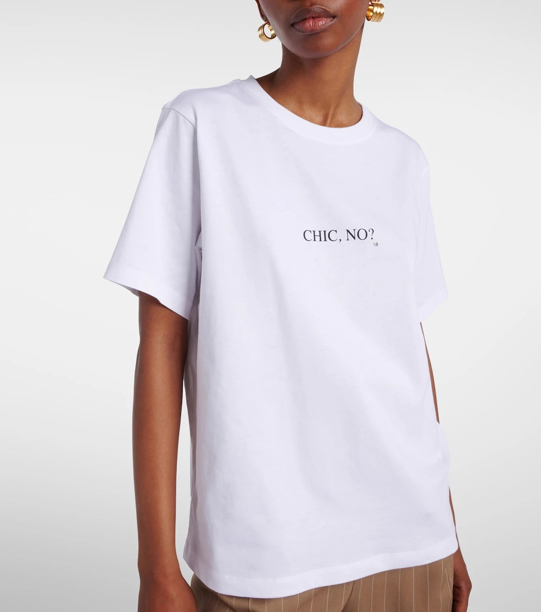 Victoria Beckham - Cotton jersey T-shirt