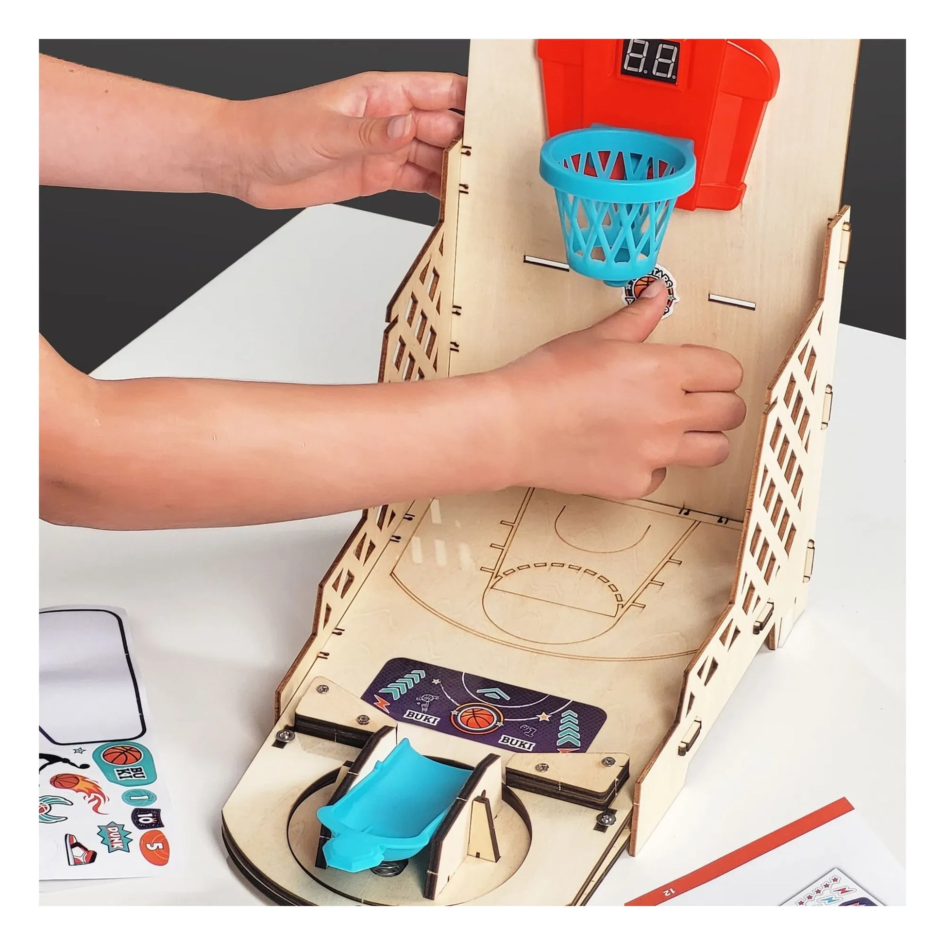 Buki - Electronic basketball to build