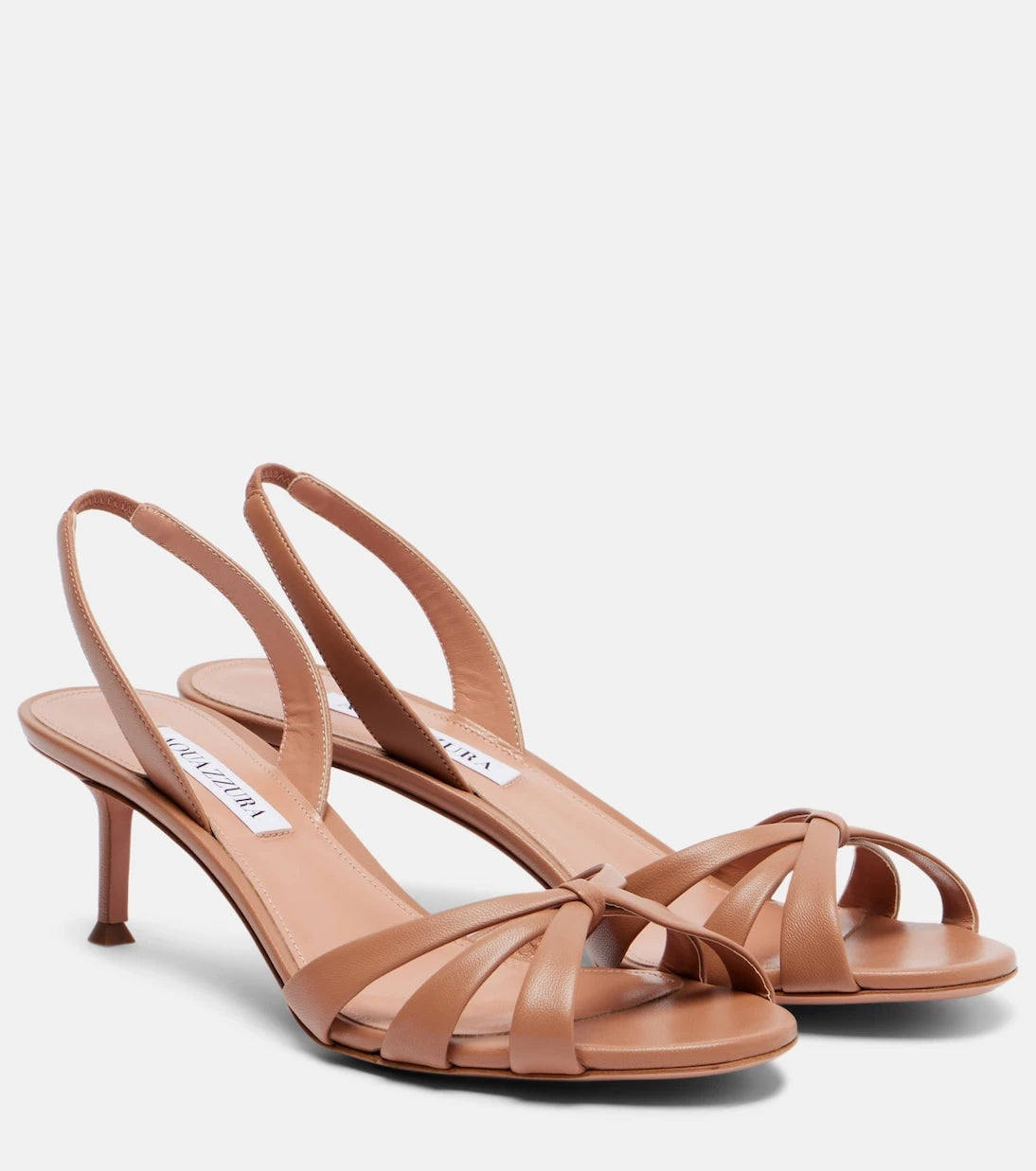 Aquazzura - Tati 50 leather sandals