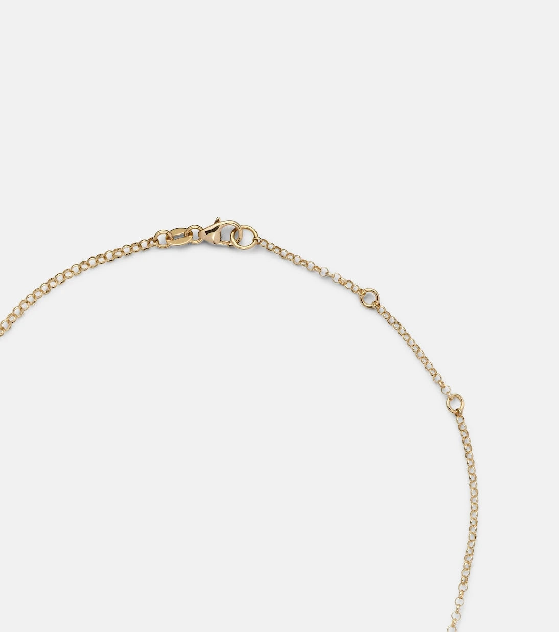 FoundRae - 18kt gold pendant necklace with diamonds