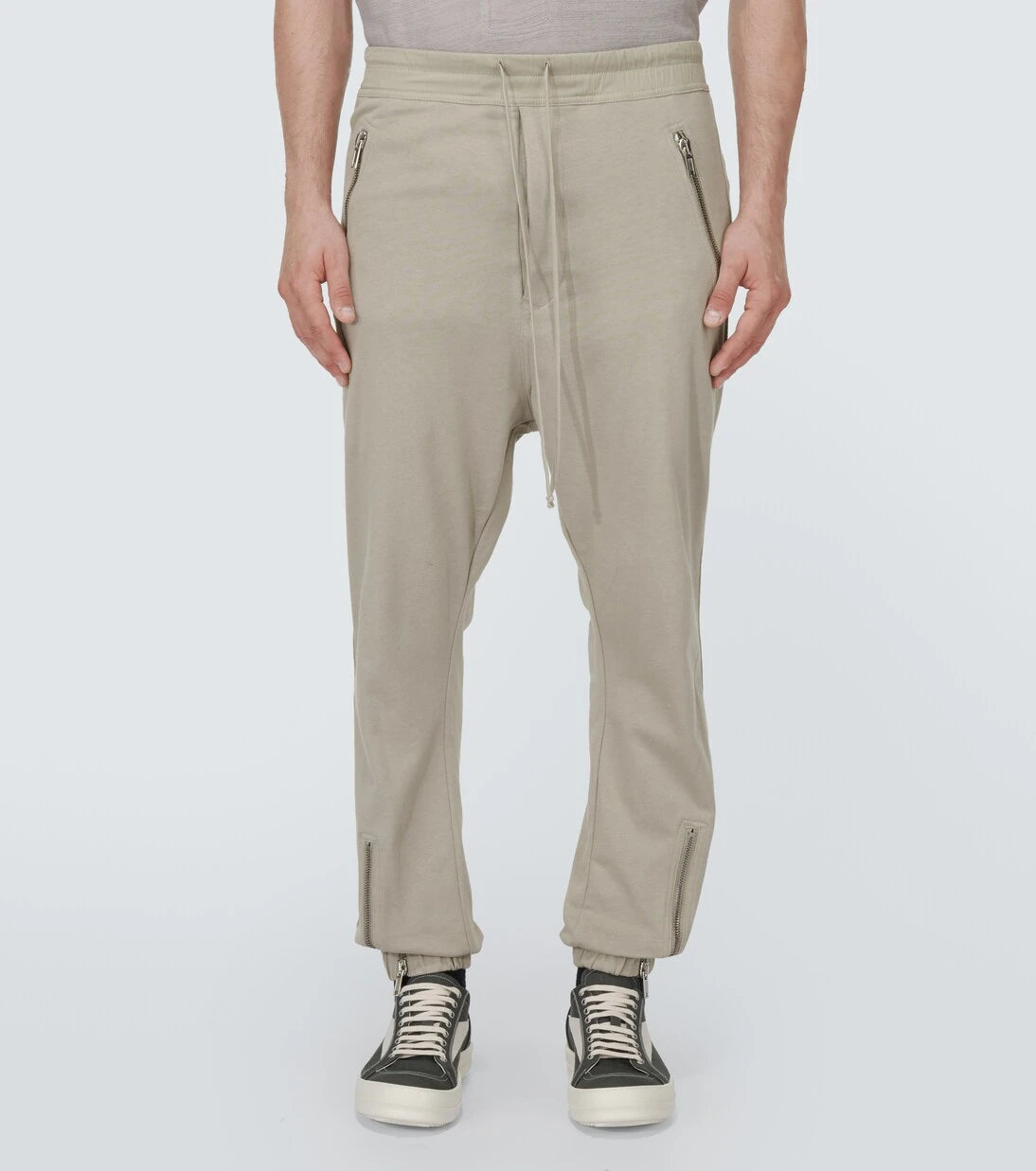 Rick Owens - Cotton jersey sweatpants