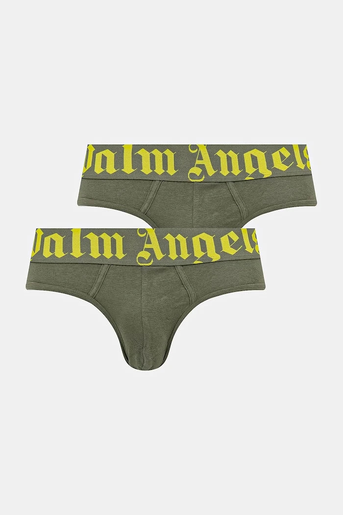 Palm Angels слипове мъжки с памук 2 броя