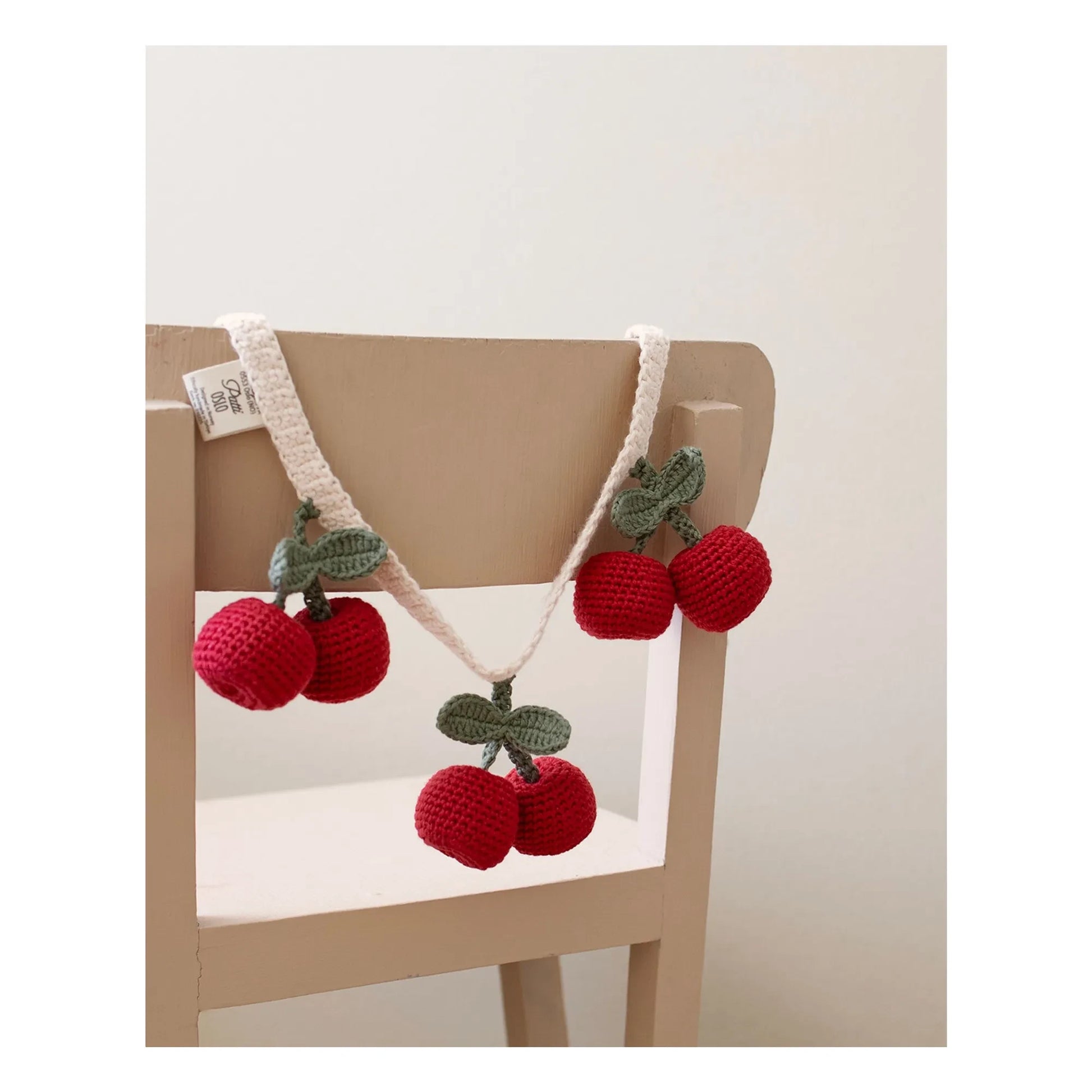 Patti Oslo - Cerise stroller chain  | Red