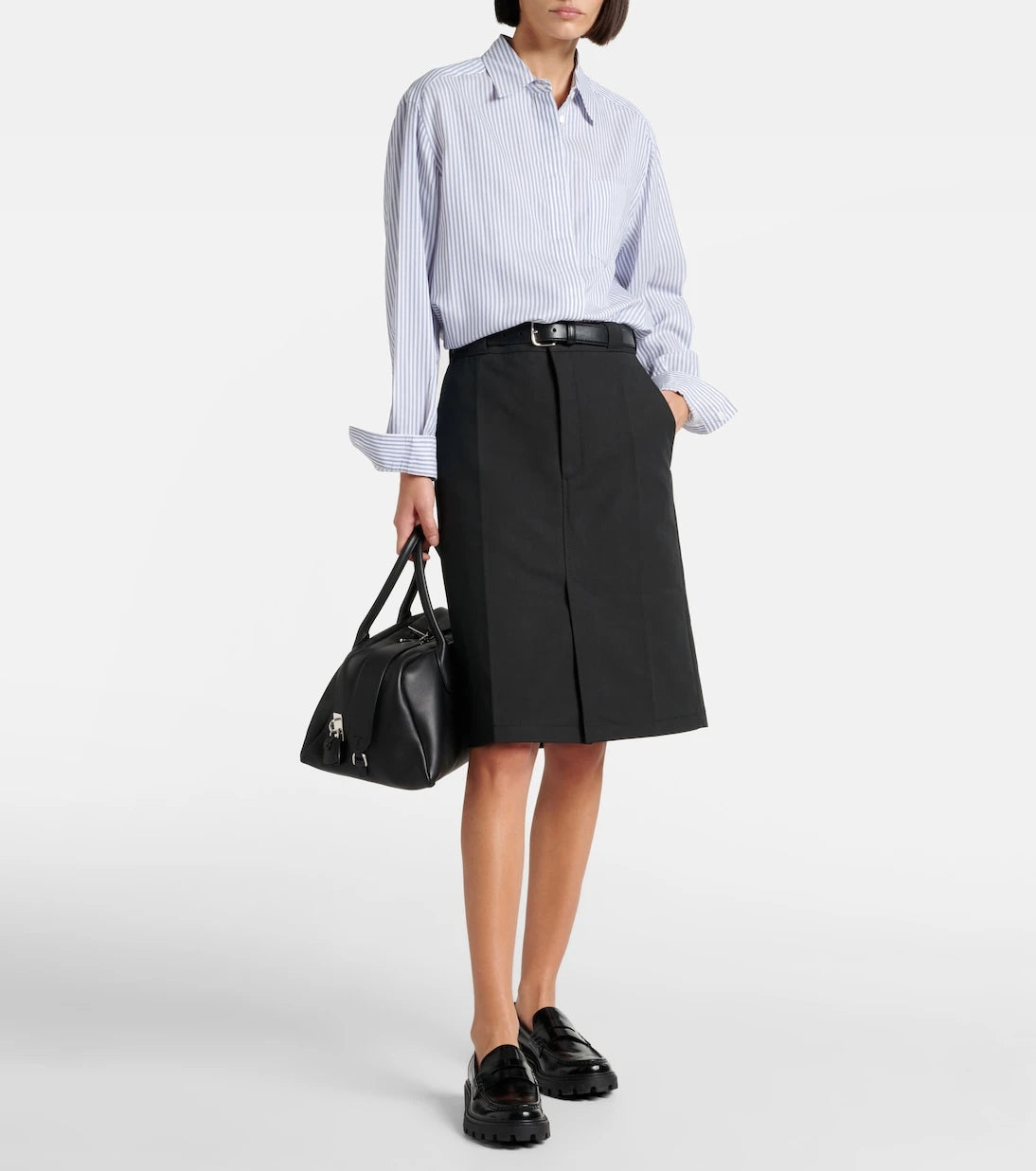Tod's - Cotton midi skirt