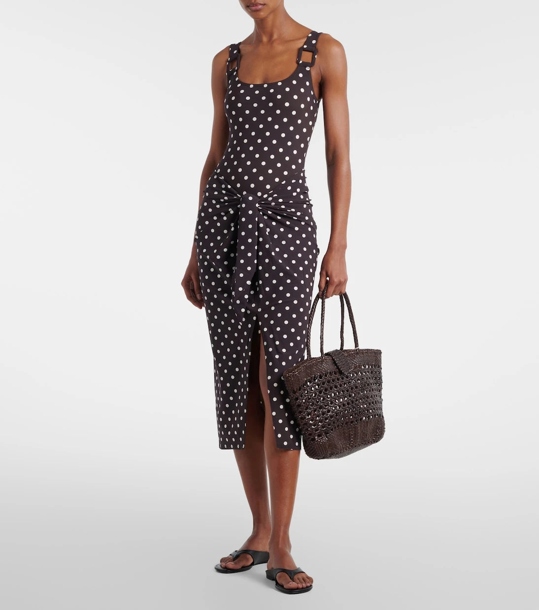 Karla Colletto - Polka-dot beach cover-up