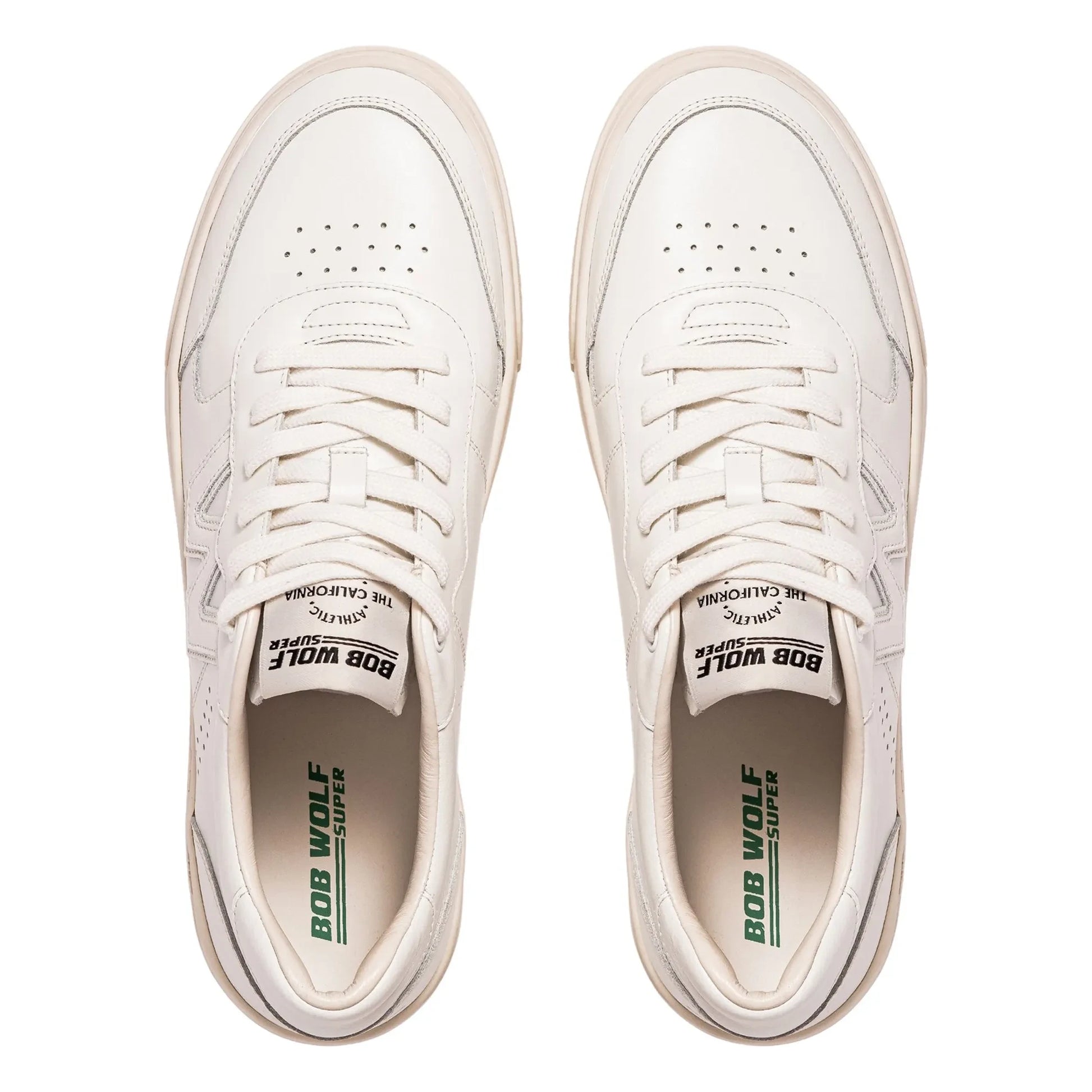 Bob Wolf - Legacy Leather Sneakers | White