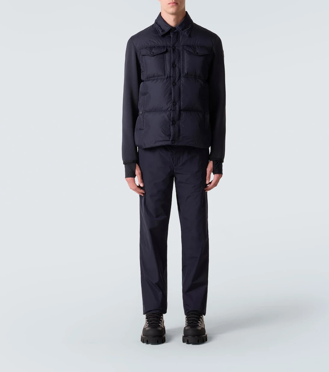 Moncler Grenoble - Down-paneled cardigan