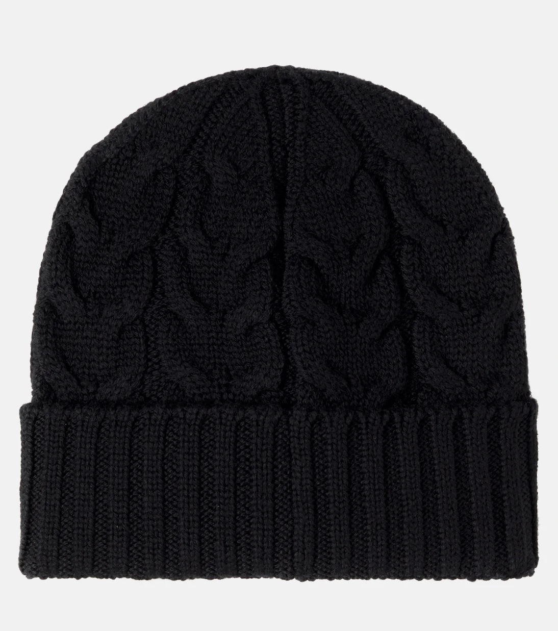 Moncler Enfant - Logo virgin wool beanie