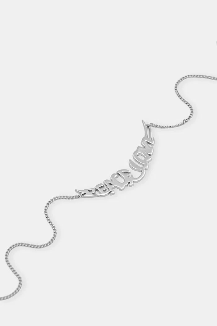 Zadig&Voltaire колие дамско месингово PEACE