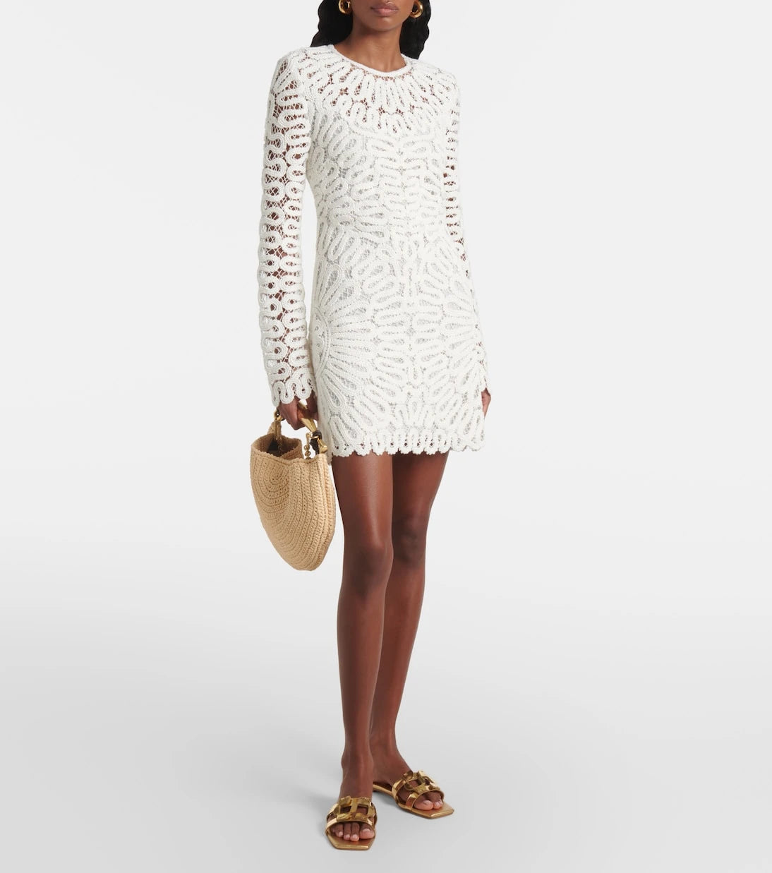 Simkhai - Mccall crochet cotton minidress