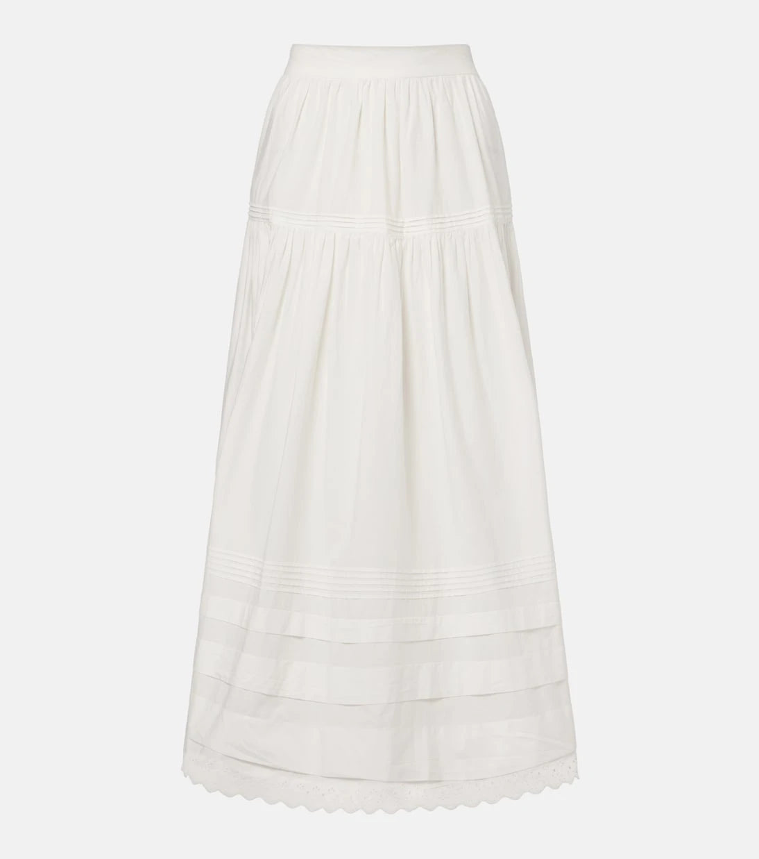 Dôen - Sebastiane cotton poplin maxi skirt