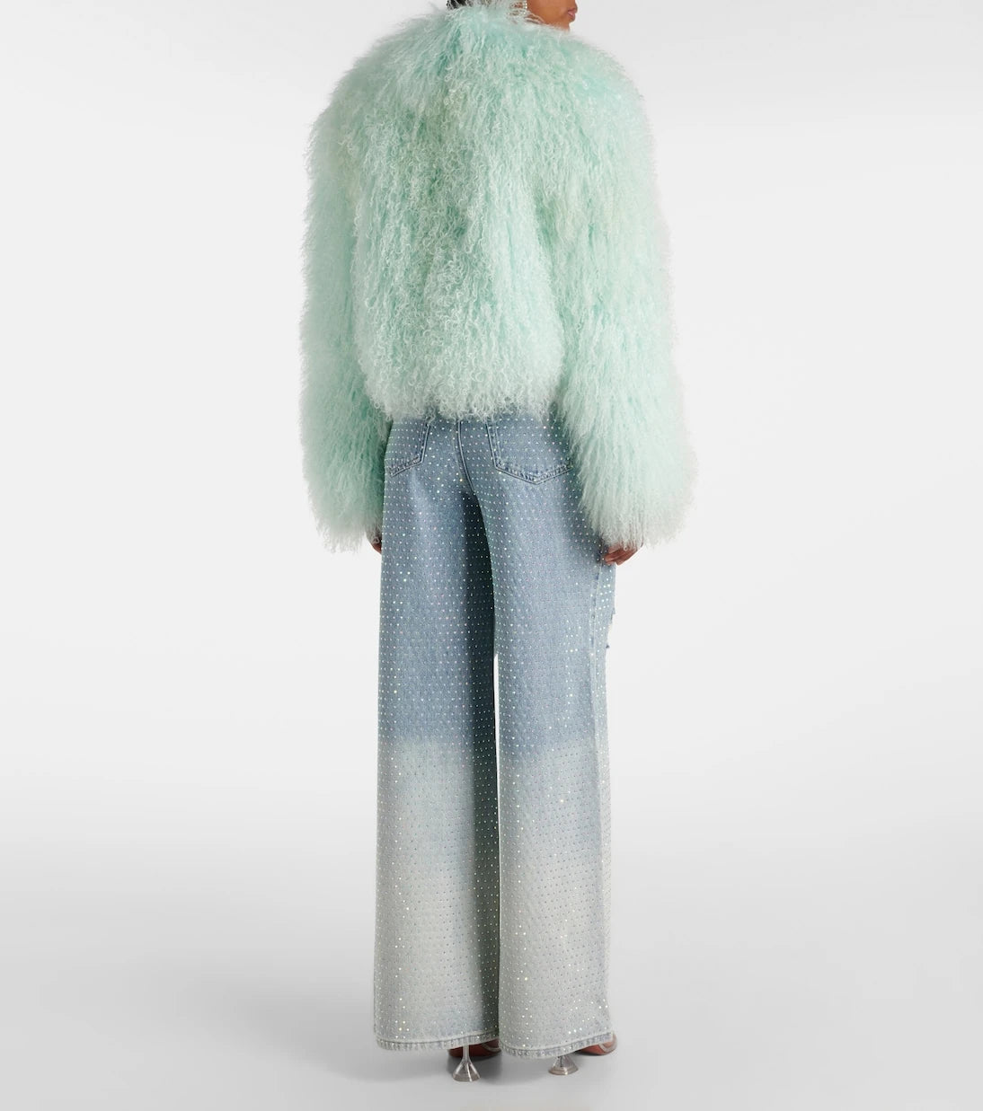 Self-Portrait - Shearling jacket