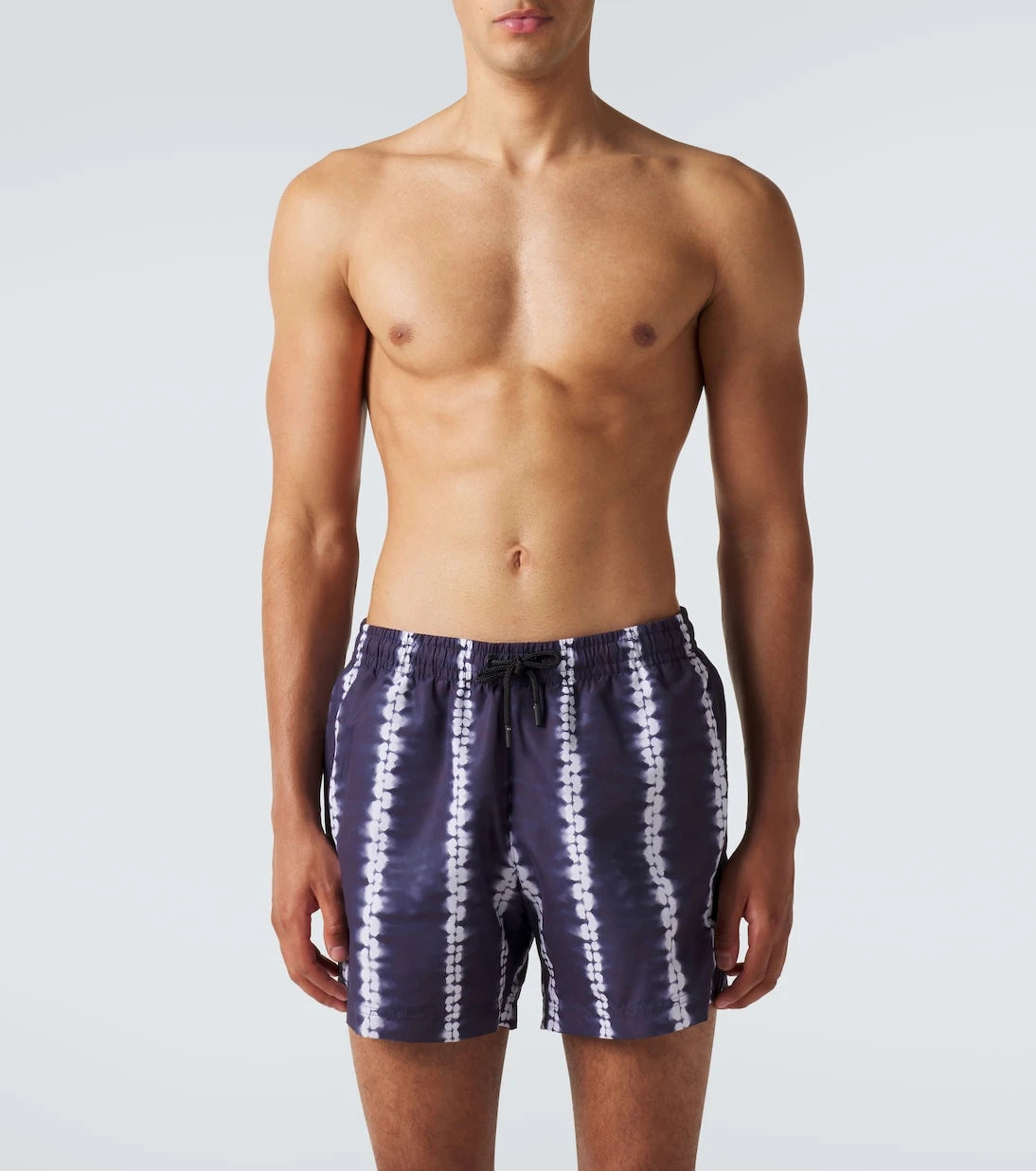 Commas - Striped swim trunks
