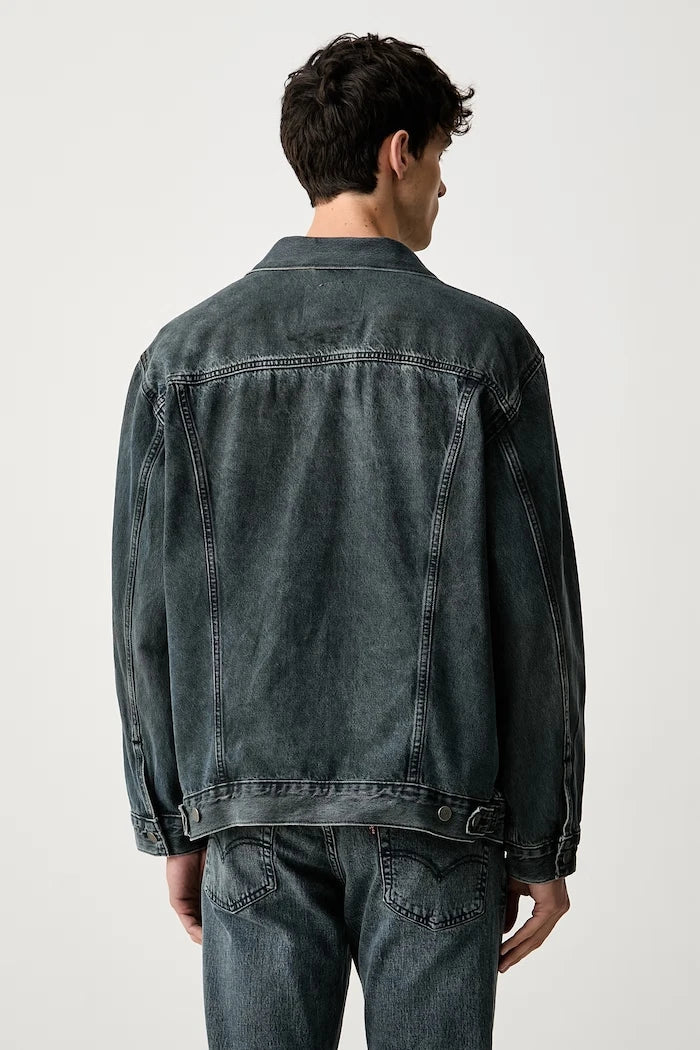 Levi's erkek pamuklu kot ceket RELAXED FIT