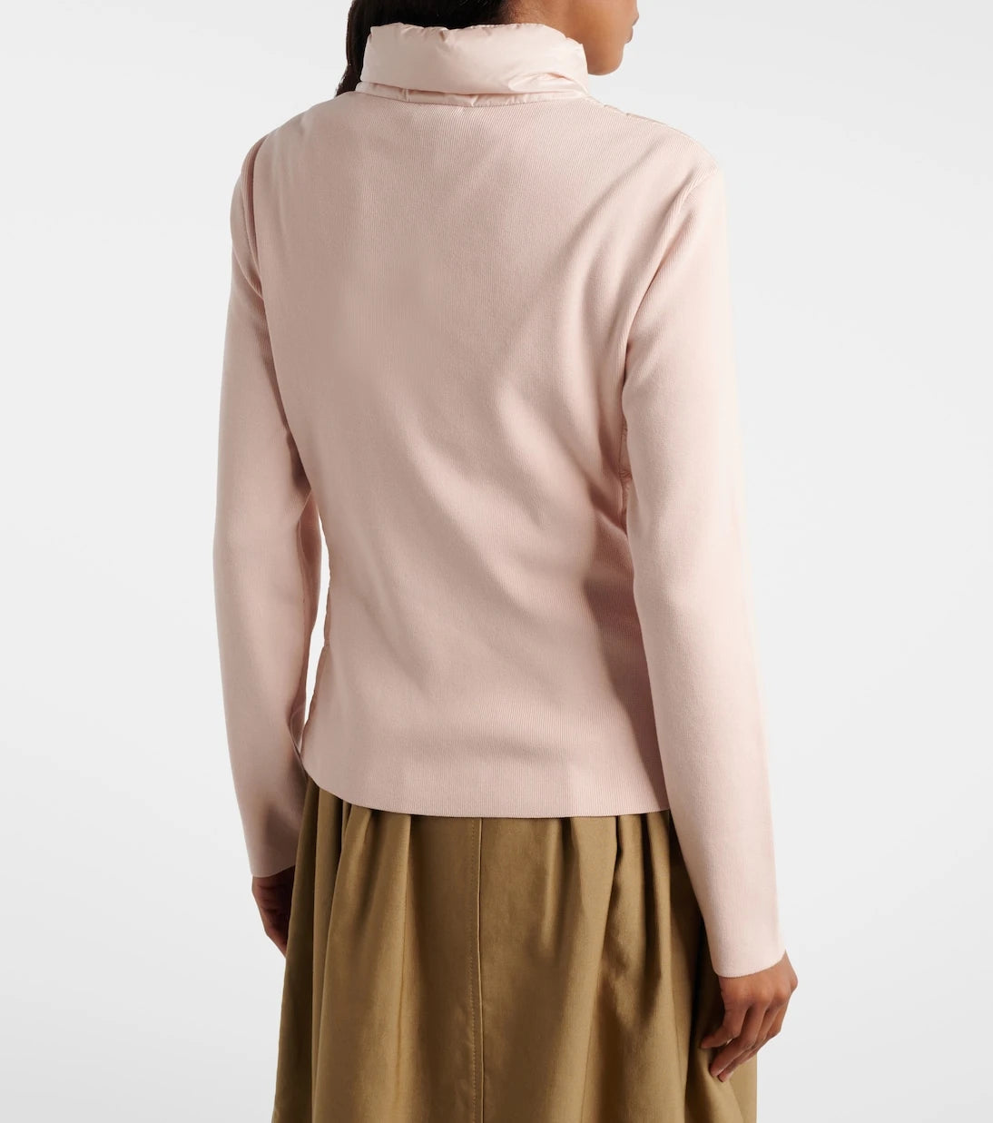 Moncler - Down-paneled cotton cardigan
