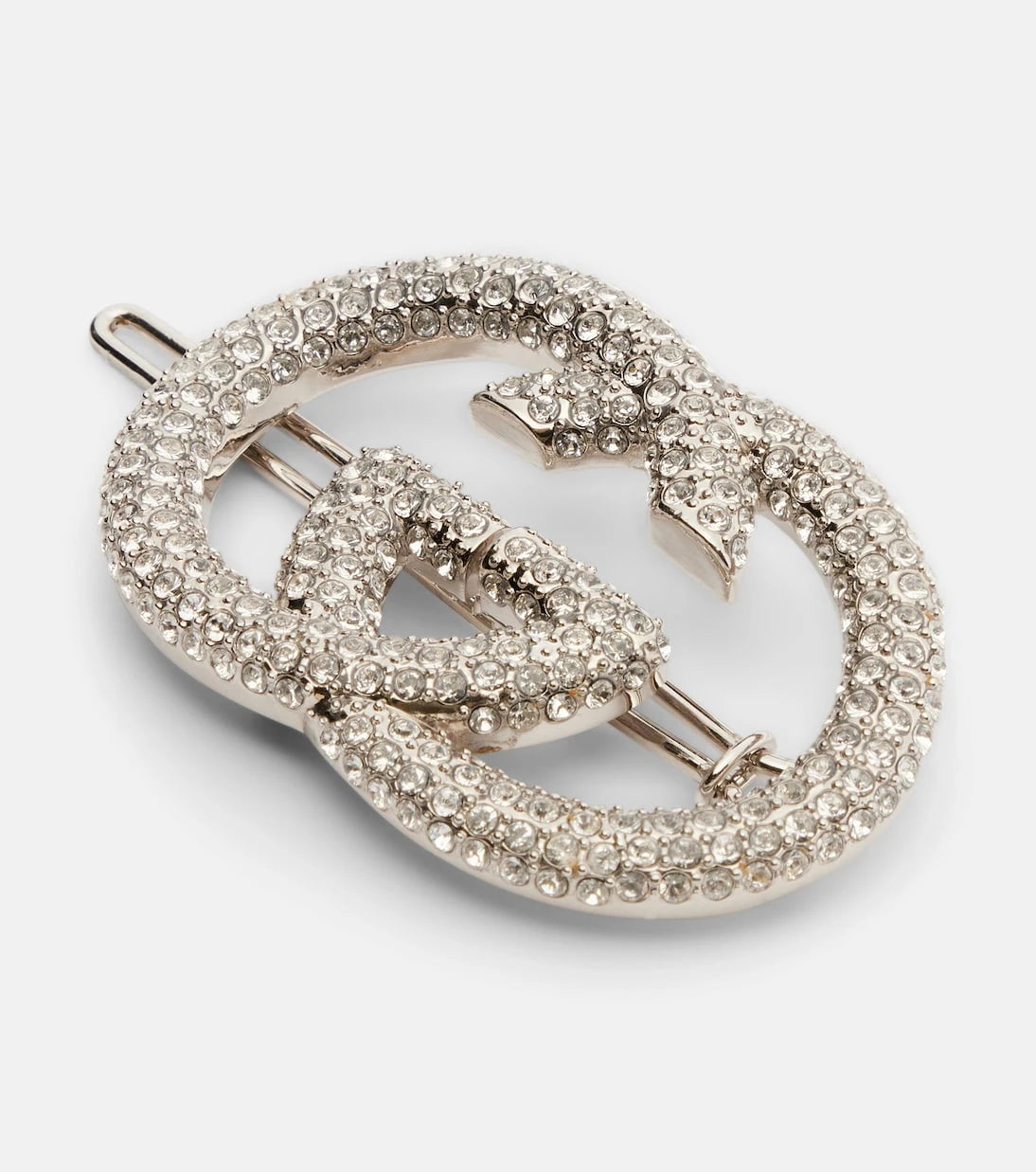 Gucci - Interlocking G embellished barrette