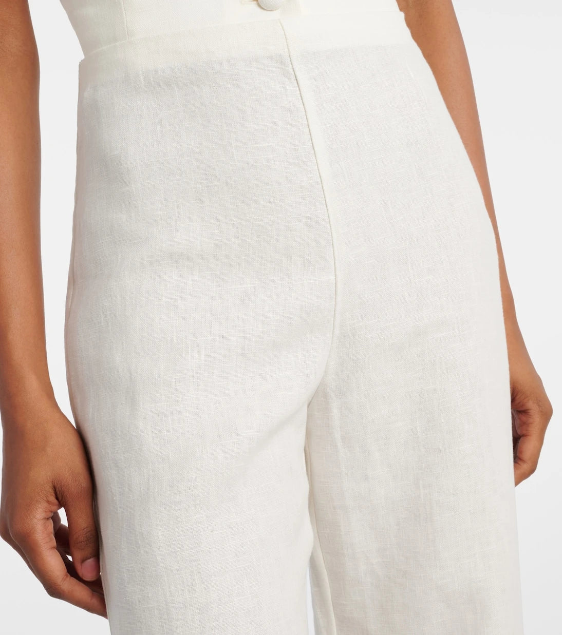 Faithfull - Ilride high-rise linen wide-leg pants