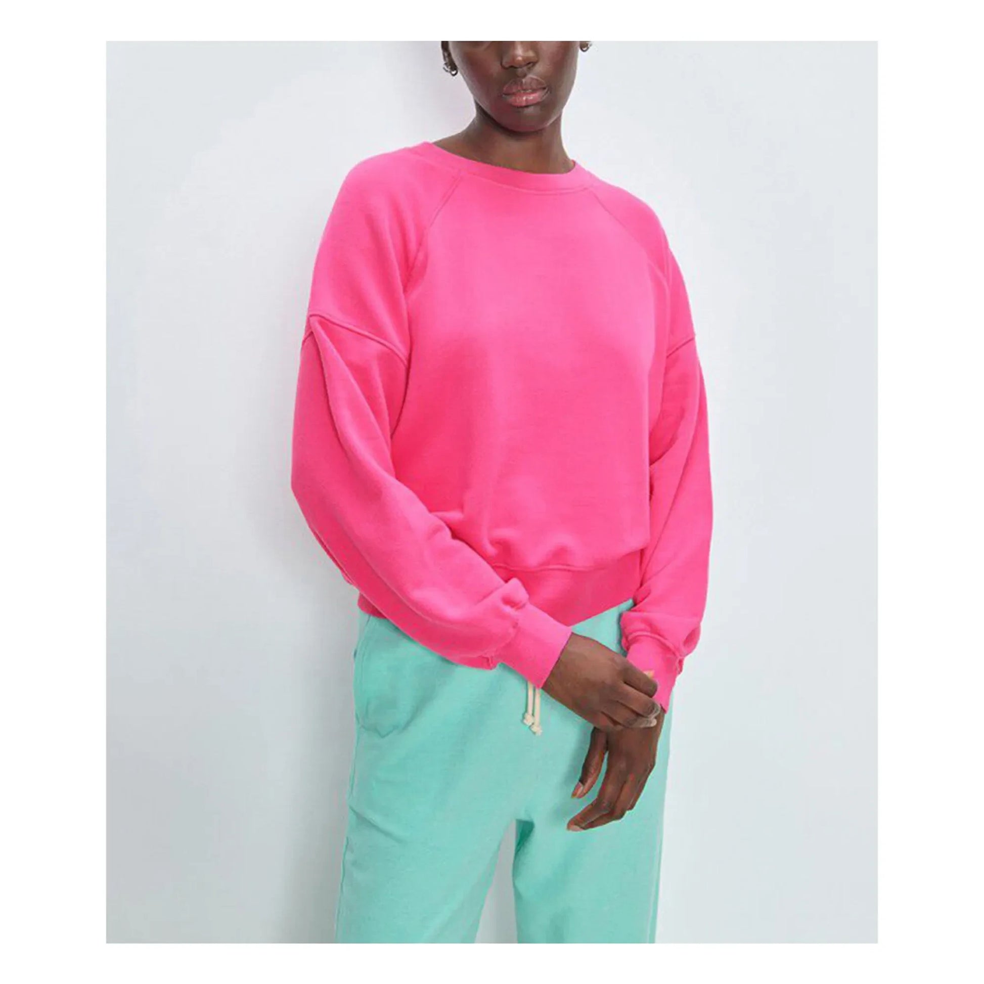 American Vintage - Atubay sweatshirt | Fluorescent pink
