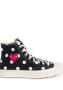 Comme Des Garçons Play x Converse Polka Dot Heart Chuck Taylor All Star '70 High-Top Sneakers