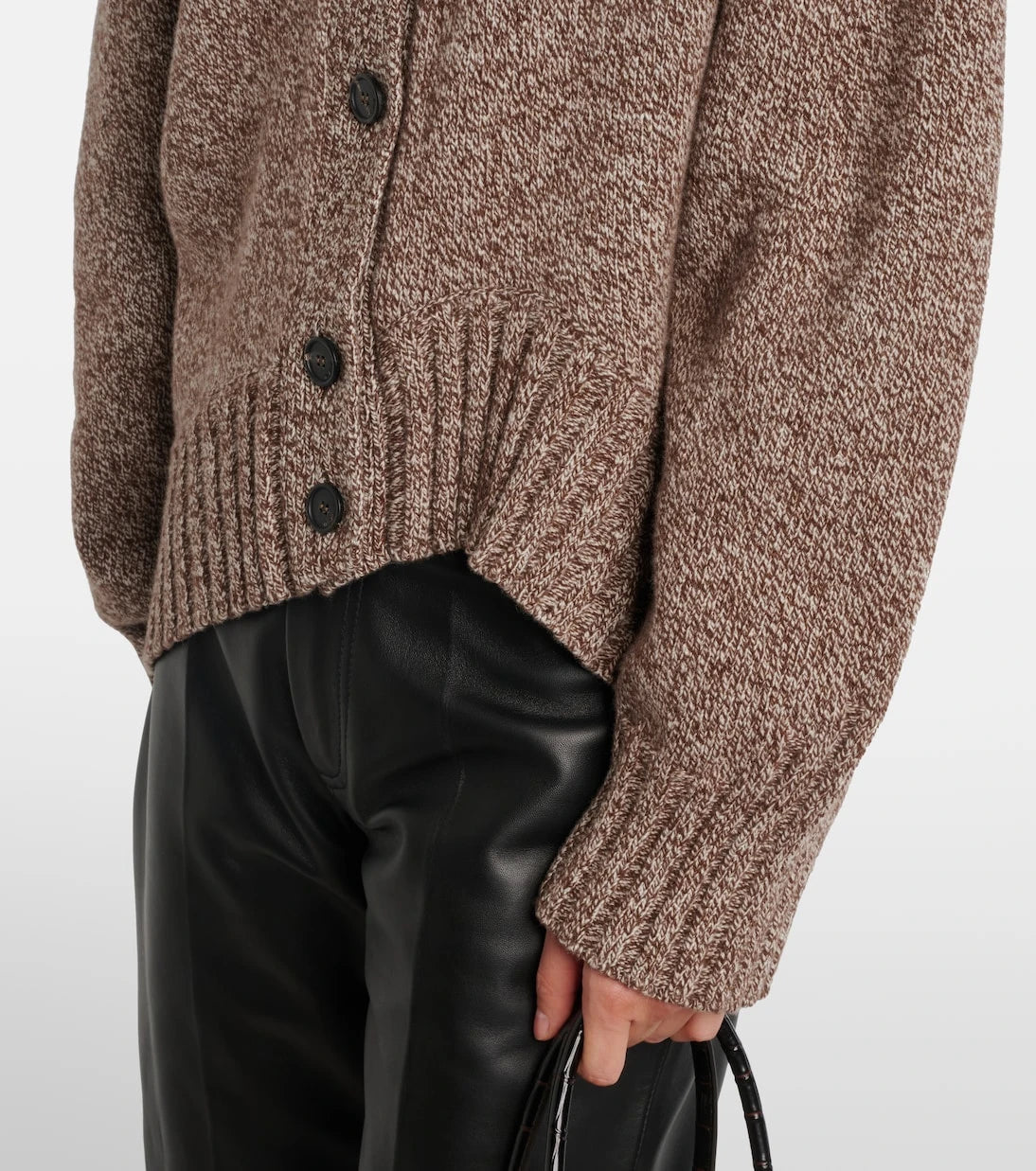 The Attico - Wool and cashmere cardigan